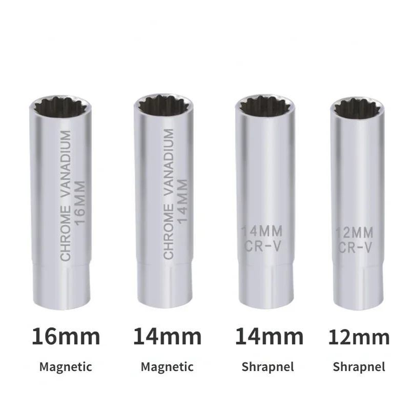 Spark Plug Socket Set - Klucz magnetyczny do świec zapłonowych, uniwersalny