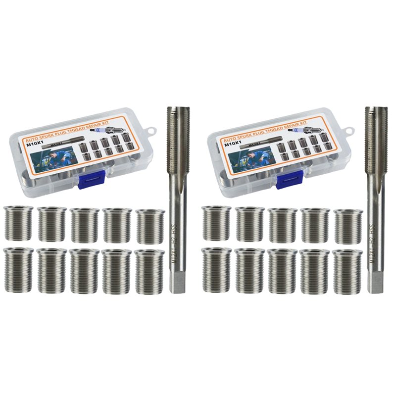 Spark Plug Socket Set - 【Festival】2 Zestawy Wkładek do naprawy gwintów