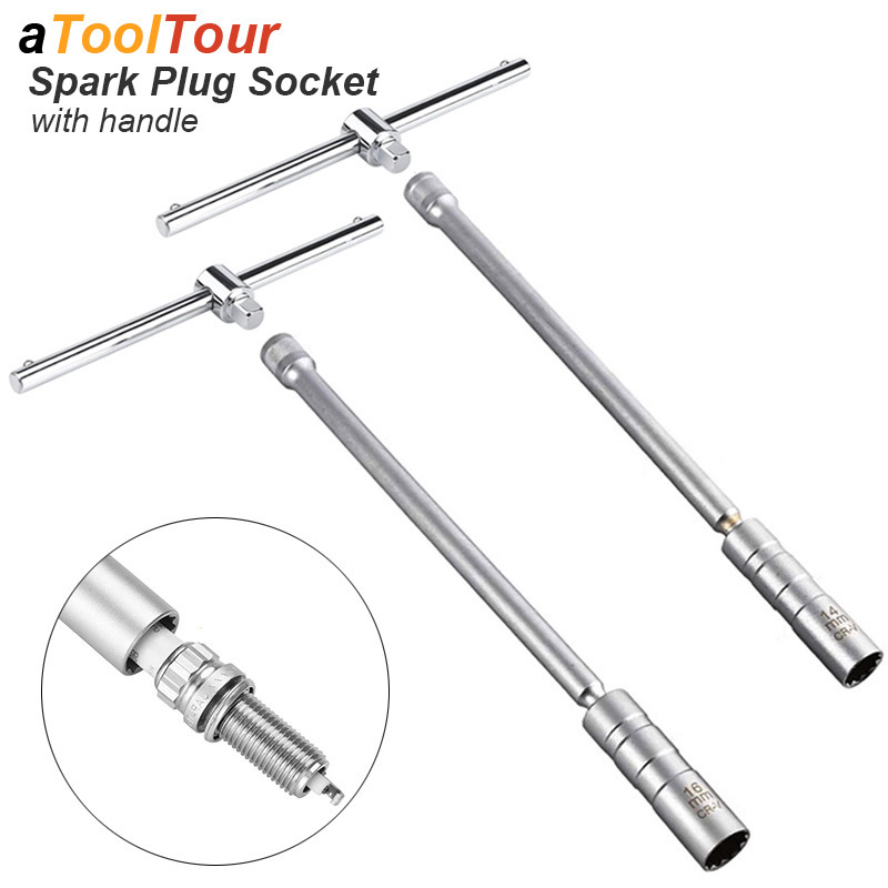 Spark Plug Socket Set - Klucz do świec zapłonowych magnetyczny obrotowy