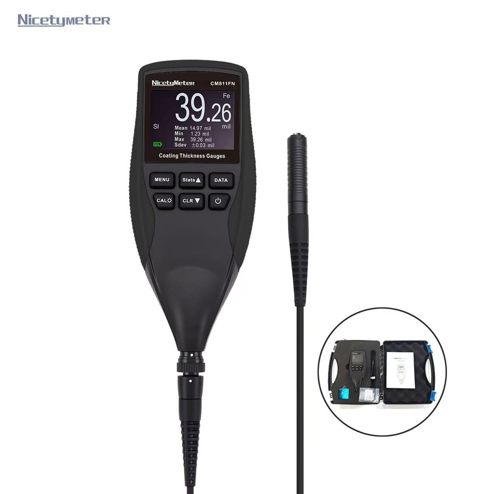 Paint Thickness Gauge - NicetyMeter Fe/NFe cyfrowy miernik grubości powłoki