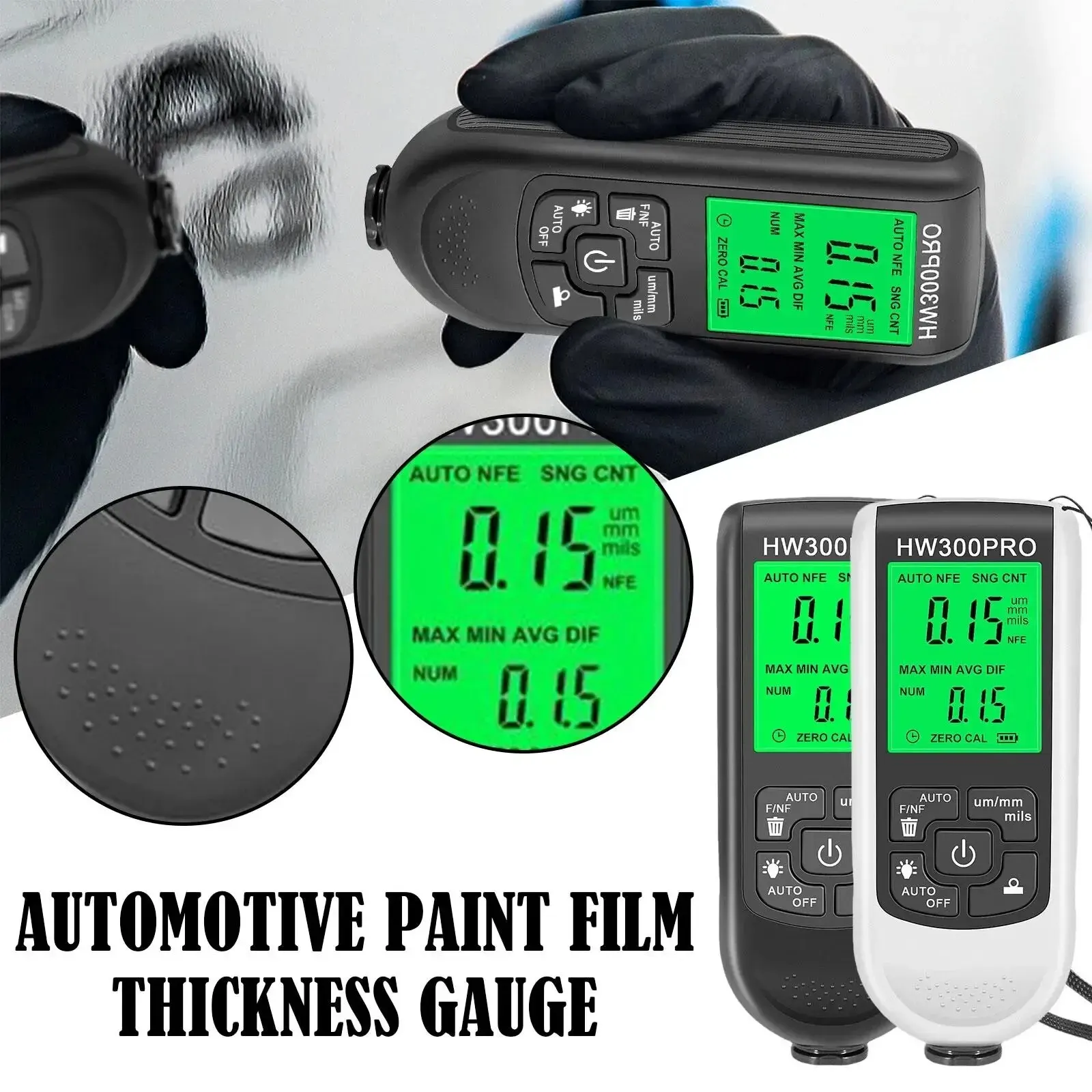 Automatyczny miernik grubości  – Paint Thickness Gauge recenzja i cena
