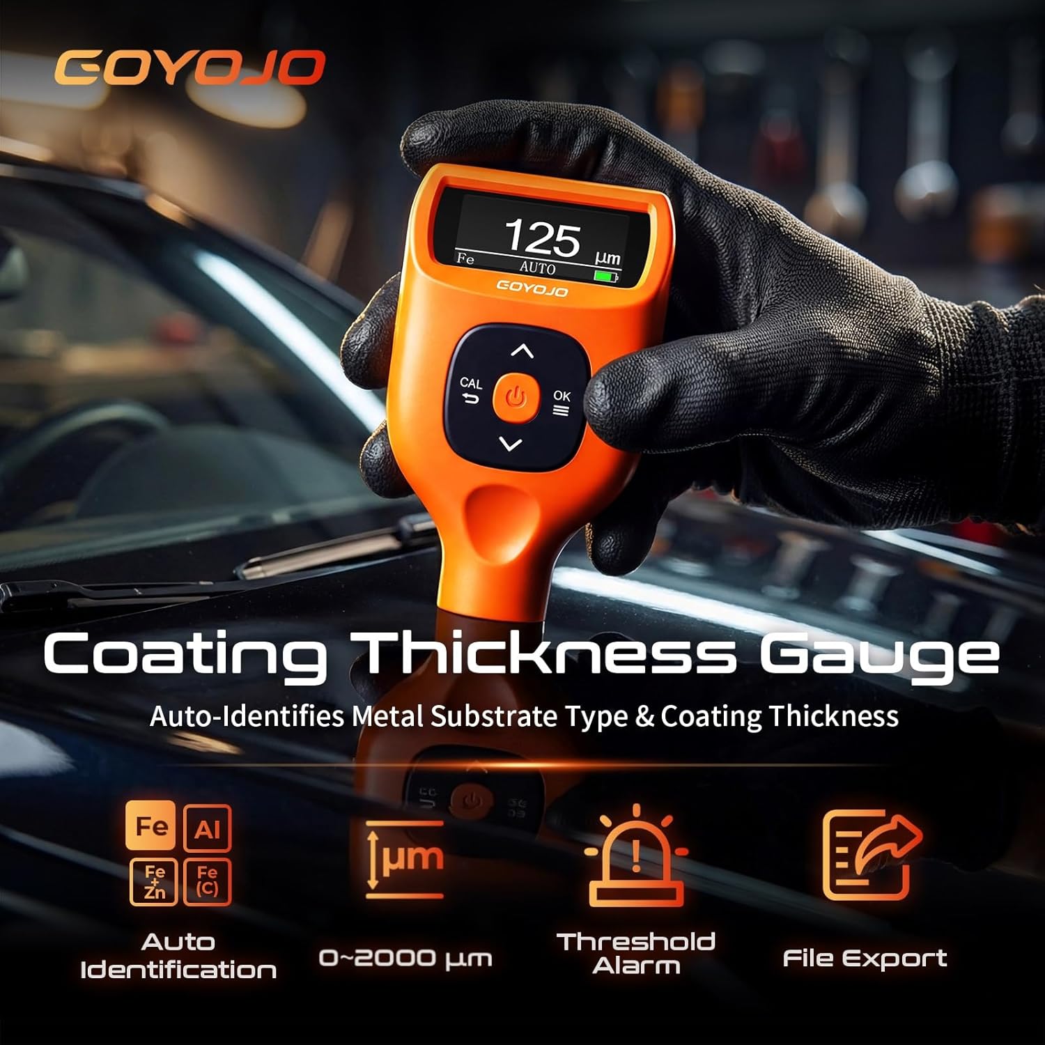 Miernik grubości powłoki lakie – Paint Thickness Gauge recenzja i cena