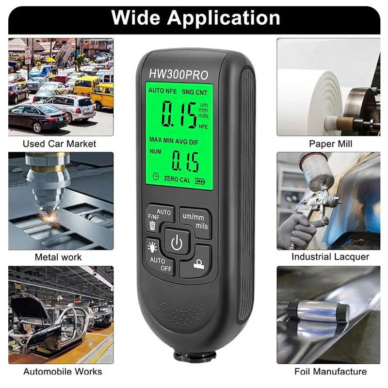 HW-300PRO Automatyczny miernik – Paint Thickness Gauge recenzja i cena