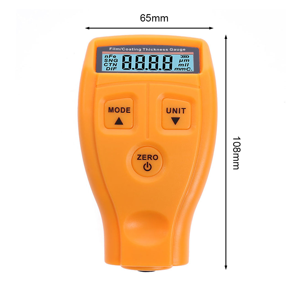 Miernik grubości powłoki GM200 – Paint Thickness Gauge recenzja i cena