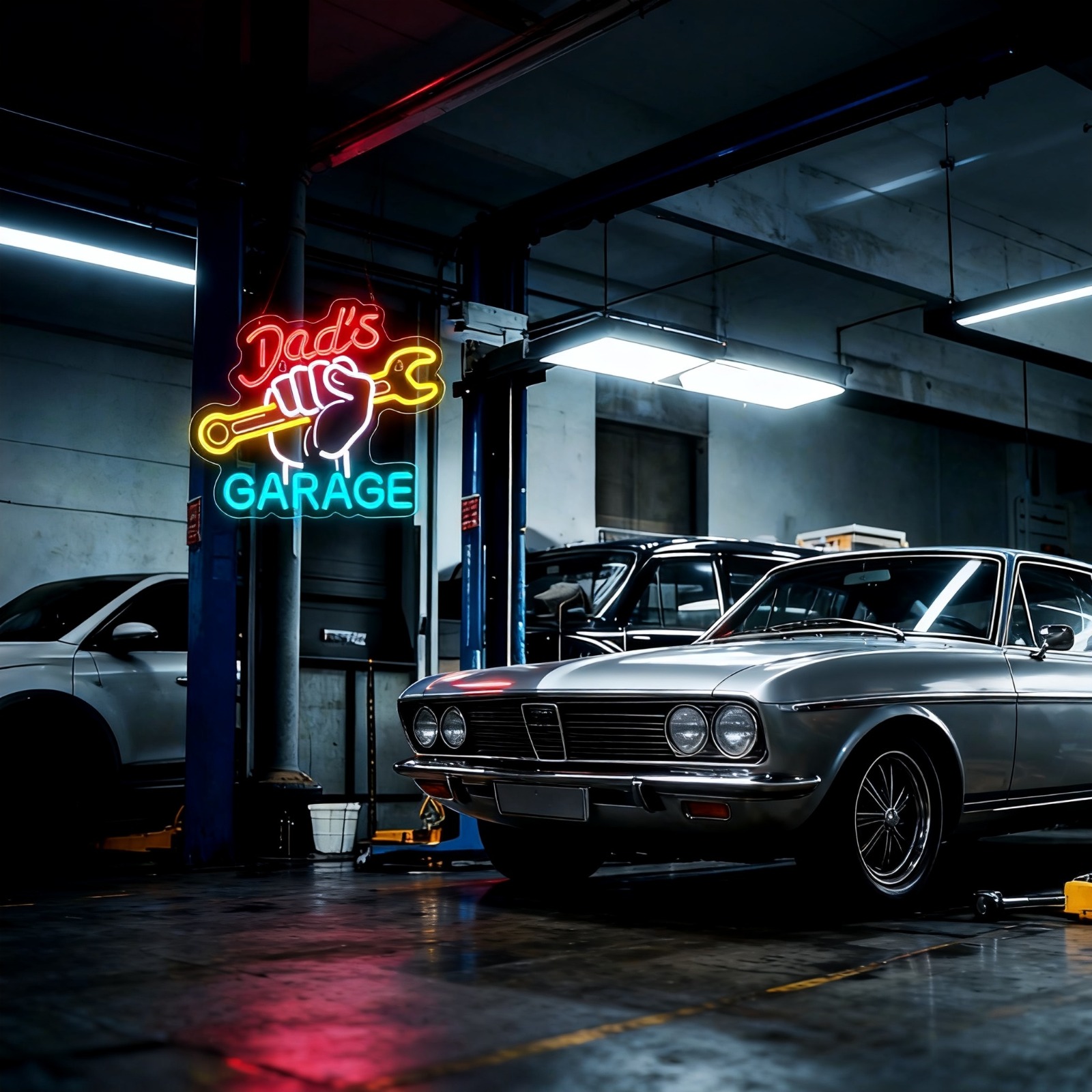 Neonowy Znak LED do Garażu Tat – Auto Repair Shop Open recenzja i cena
